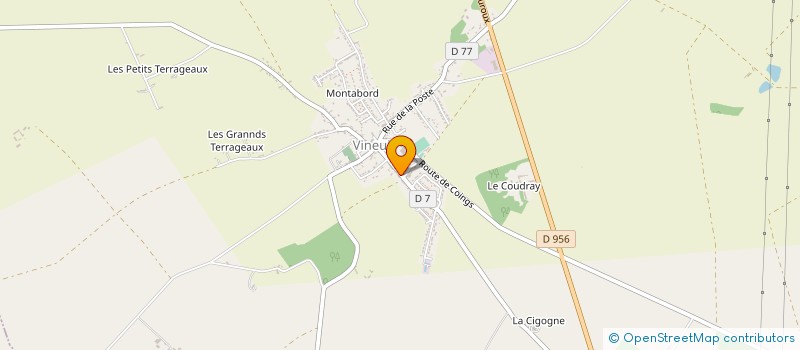 localisation de l'entreprise MONSIEUR JEROME DEFAIT à VINEUIL