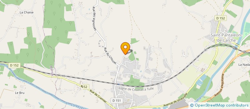 localisation de l'entreprise MONSIEUR JEROME DEFARD  SAINT-PANTALEON-DE-LARCHE