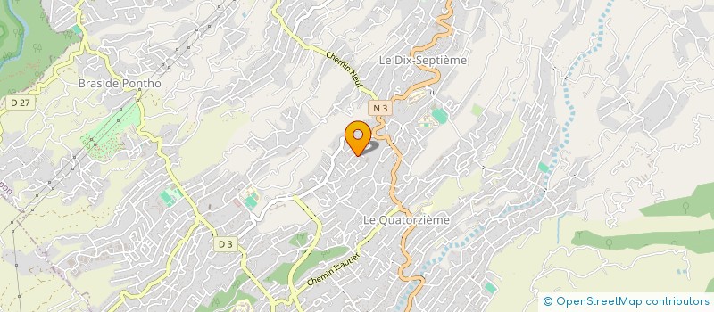 localisation de l'entreprise MONSIEUR JEROME DEFAUD  LE TAMPON