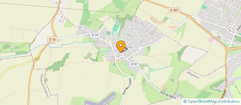 localisation de l'entreprise MONSIEUR JEROME DEFLESSELLES  CHAVENAY