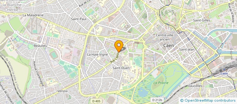 localisation de l'entreprise MONSIEUR JEROME DEFORGE à CAEN