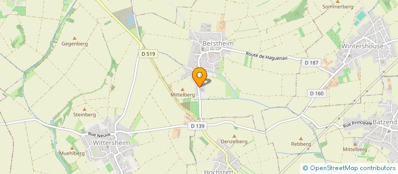 localisation de l'entreprise MONSIEUR JEROME DEHE  BERSTHEIM