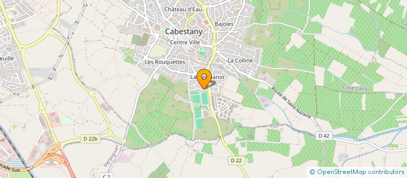 localisation de l'entreprise MONSIEUR JEROME DEIT  CABESTANY