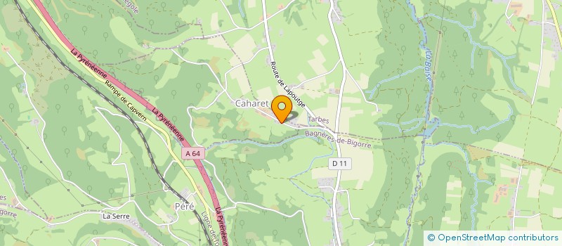 localisation de l'entreprise MONSIEUR JEROME DEJEANNE  CAHARET