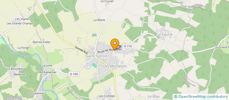 localisation de l'entreprise MONSIEUR JEROME DELAGE à SAINT-SORNIN