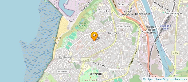 localisation de l'entreprise MONSIEUR JEROME DELAGE  LE PORTEL