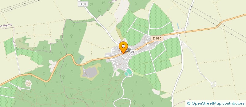 localisation de l'entreprise MONSIEUR JEROME DELAHAYE  BERRU