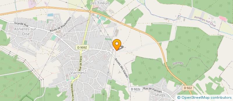 localisation de l'entreprise MONSIEUR JEROME DELBART à VIARMES