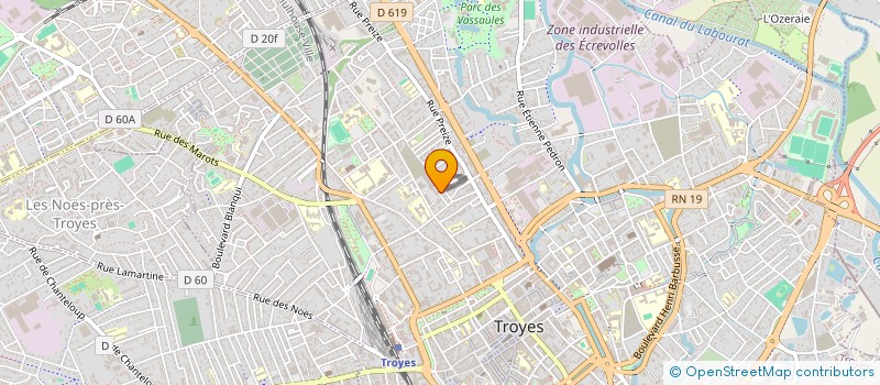 localisation de l'entreprise MONSIEUR JEROME DELECOURT  ROSIERES-PRES-TROYES