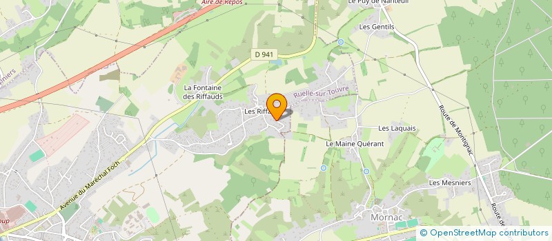 localisation de l'entreprise MONSIEUR JEROME DELIVERTOUX à RUELLE-SUR-TOUVRE