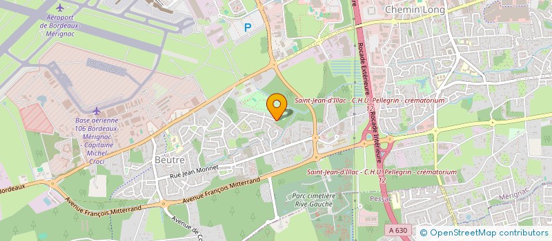 localisation de l'entreprise MONSIEUR JEROME DELLAVEDOVA  MERIGNAC