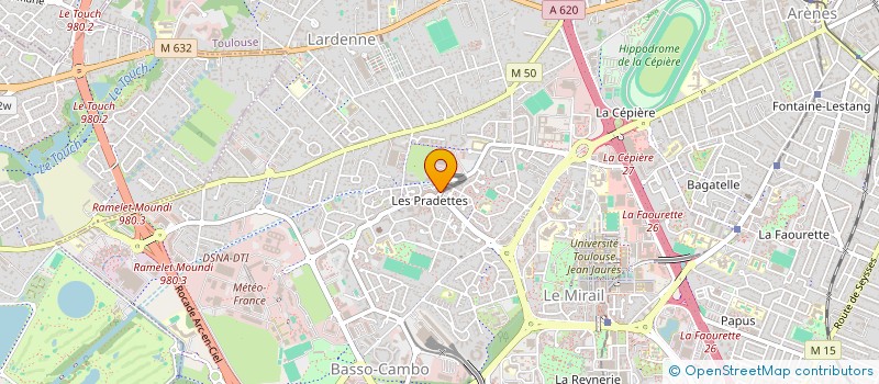 localisation de l'entreprise MONSIEUR JEROME DELPECH à TOULOUSE