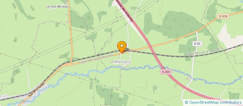 localisation de l'entreprise MONSIEUR JEROME DEMARLY  L'ECHELLE