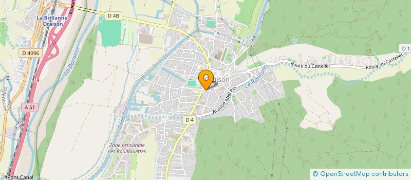 localisation de l'entreprise MONSIEUR JEROME DEMETER-MINTUF  ORAISON