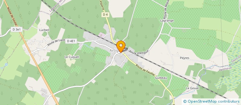 localisation de l'entreprise MONSIEUR JEROME DEMOL  BEGADAN