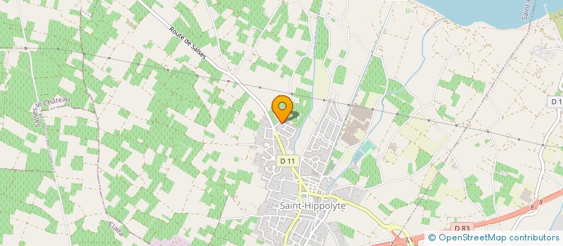 localisation de l'entreprise MONSIEUR JEROME DEMONTE  SAINT-HIPPOLYTE