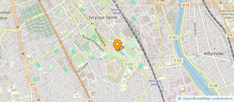 localisation de l'entreprise MONSIEUR JEROME DEMUTH à IVRY-SUR-SEINE