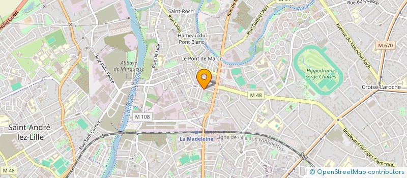 localisation de l'entreprise MONSIEUR JEROME DEMYTTENAERE à MARCQ-EN-BARŒUL