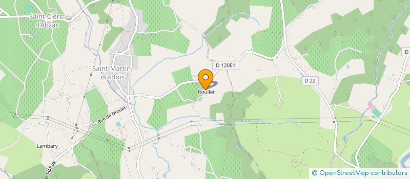 localisation de l'entreprise MONSIEUR JEROME DENECHAU  SAINT-MARTIN-DU-BOIS