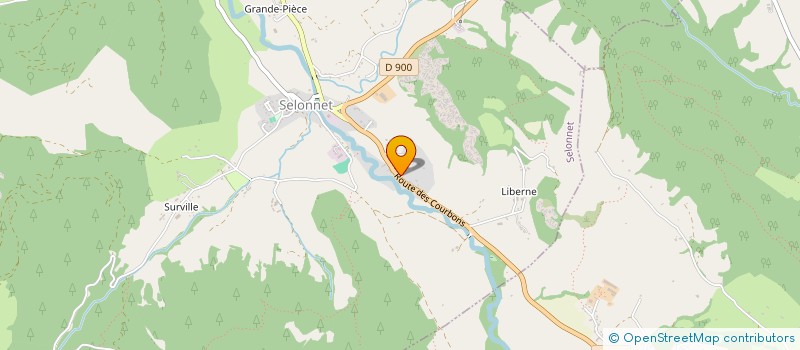 localisation de l'entreprise MONSIEUR JEROME DENIER  SELONNET