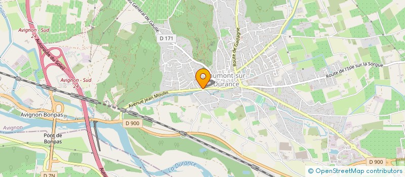 localisation de l'entreprise MONSIEUR JEROME DEPRE  CAUMONT-SUR-DURANCE