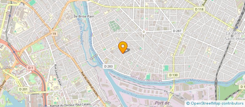 localisation de l'entreprise MONSIEUR JEROME DERVEAUX  SAINT-MAUR-DES-FOSSES