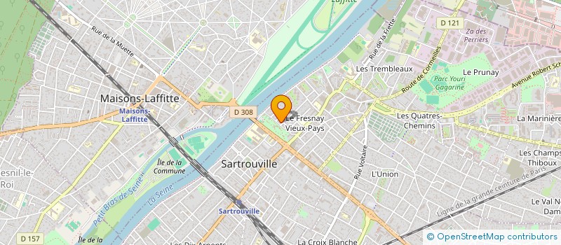 localisation de l'entreprise MONSIEUR JEROME DESBLEDS à SARTROUVILLE