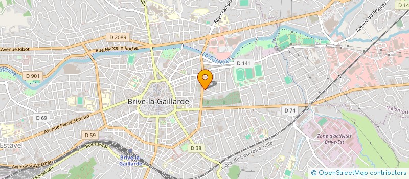 localisation de l'entreprise MONSIEUR JEROME DESBOIS  BRIVE-LA-GAILLARDE