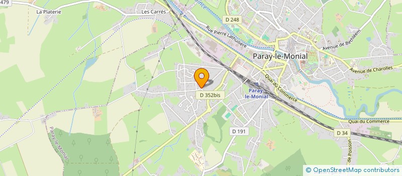 localisation de l'entreprise MONSIEUR JEROME DESBOIS  PARAY-LE-MONIAL