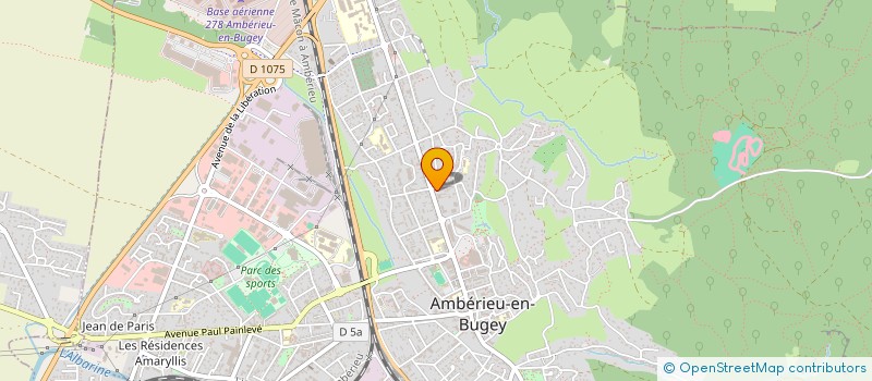 localisation de l'entreprise MONSIEUR JEROME DESMARIS à AMBERIEU-EN-BUGEY