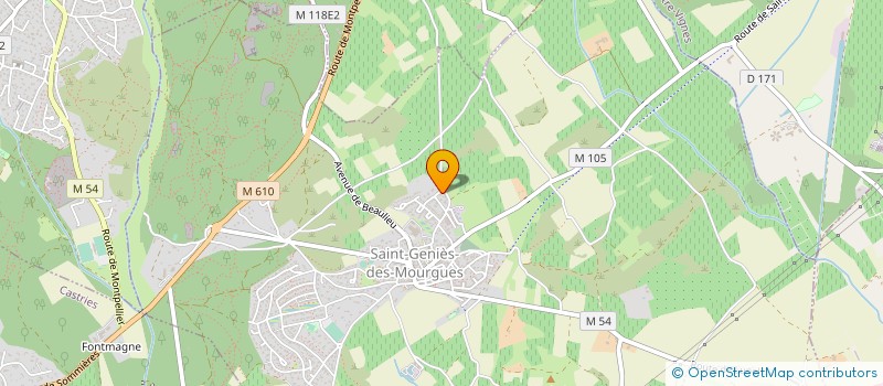 localisation de l'entreprise MONSIEUR JEROME DESPEY à SAINT-GENIES-DES-MOURGUES