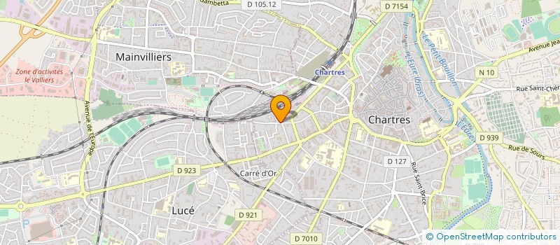 localisation de l'entreprise MONSIEUR JEROME DESSAIN à CHARTRES