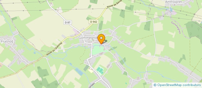 localisation de l'entreprise MONSIEUR JEROME DEULIN  GOMMEGNIES