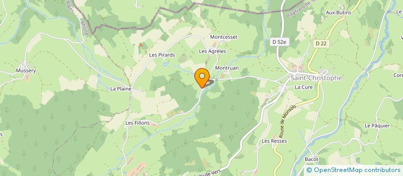 localisation de l'entreprise MONSIEUR JEROME DEVIF  DEUX-GROSNES