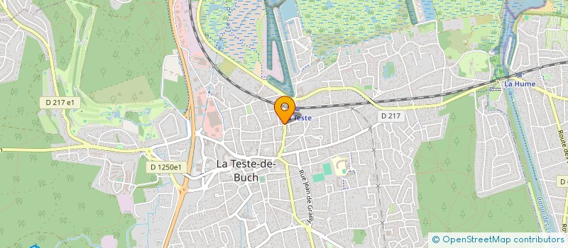 localisation de l'entreprise MONSIEUR JEROME DEVILLAS à LA TESTE DE BUCH