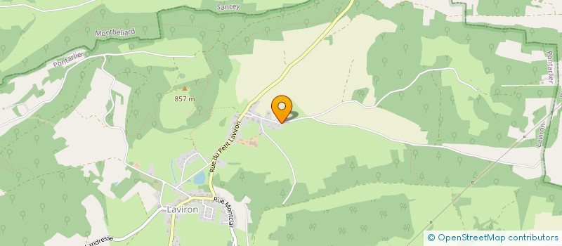 localisation de l'entreprise MONSIEUR JEROME DEVILLERS  LAVIRON