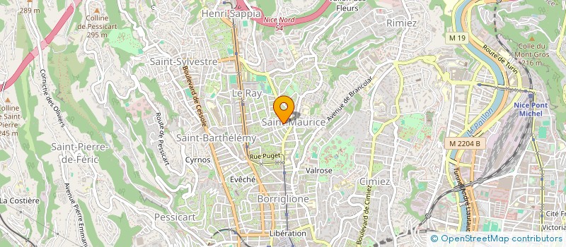 localisation de l'entreprise MONSIEUR JEROME DEVILLERS à NICE