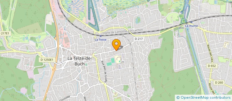 localisation de l'entreprise MONSIEUR JEROME DEVORS  LA TESTE-DE-BUCH