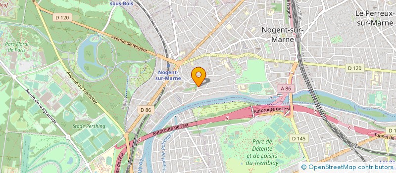 localisation de l'entreprise MONSIEUR JEROME DEVREESE  NOGENT-SUR-MARNE