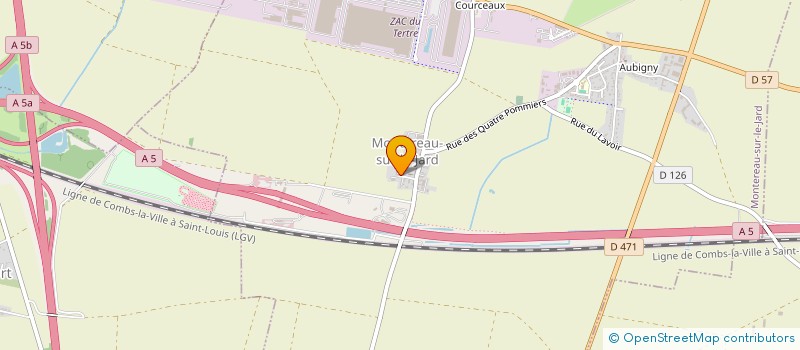 localisation de l'entreprise MONSIEUR JEROME DHOTEL  MONTEREAU-SUR-LE-JARD