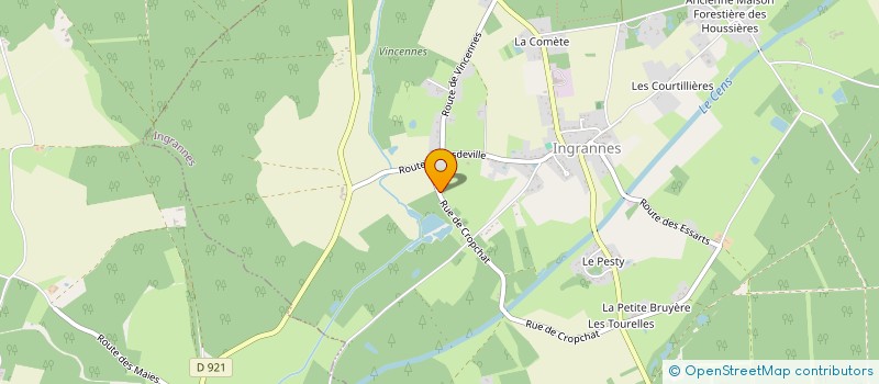 localisation de l'entreprise MONSIEUR JEROME DIAS à INGRANNES