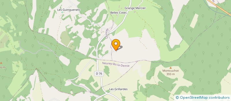 localisation de l'entreprise MONSIEUR JEROME DIDIER  VILLERS-LE-SEC