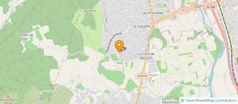 localisation de l'entreprise MONSIEUR JEROME DIET  ALES