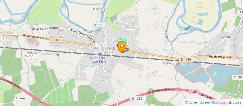 localisation de l'entreprise MONSIEUR JEROME DIEULOUARD  SAINT ANTOINE SUR L'ISLE