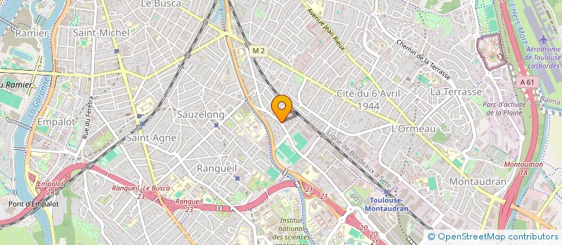 localisation de l'entreprise MONSIEUR JEROME DISPAN à TOULOUSE