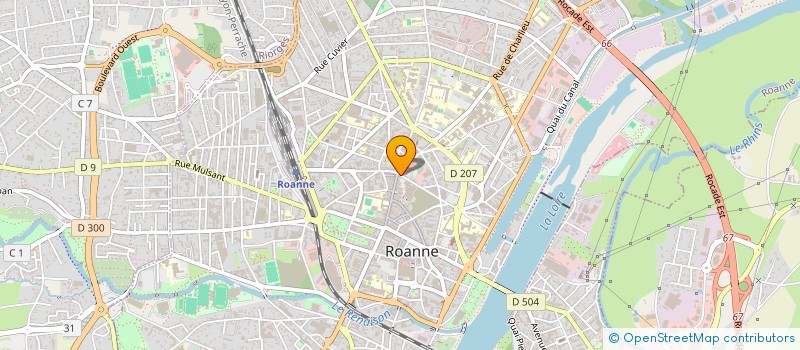 localisation de l'entreprise MONSIEUR JEROME DIVERT  ROANNE