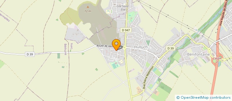 localisation de l'entreprise MONSIEUR JEROME DOMBROWSKI à HULLUCH