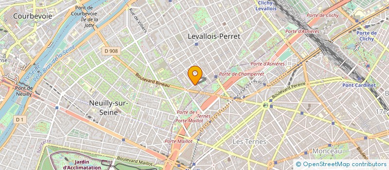 localisation de l'entreprise MONSIEUR JEROME DOMENGE à LEVALLOIS-PERRET