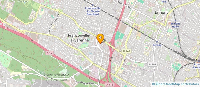 localisation de l'entreprise MONSIEUR JEROME DONCKELE  FRANCONVILLE