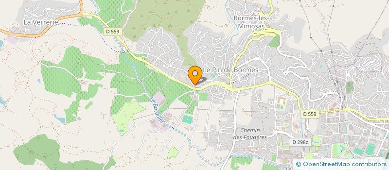 localisation de l'entreprise MONSIEUR JEROME DONNARS  BORMES-LES-MIMOSAS
